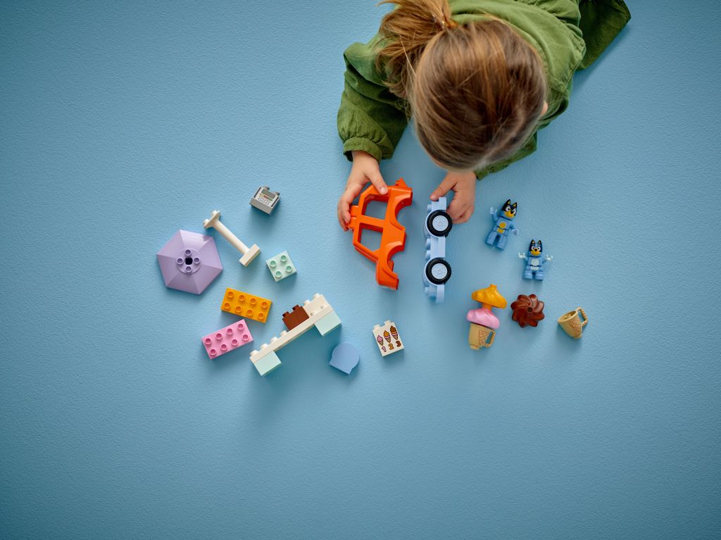 construction LEGO DUPLO 10458 Visite chez le marchand de glace avec Bluey