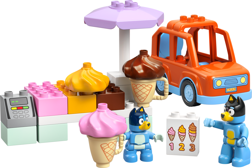 LEGO DUPLO 10458 Visite chez le marchand de glace avec Bluey