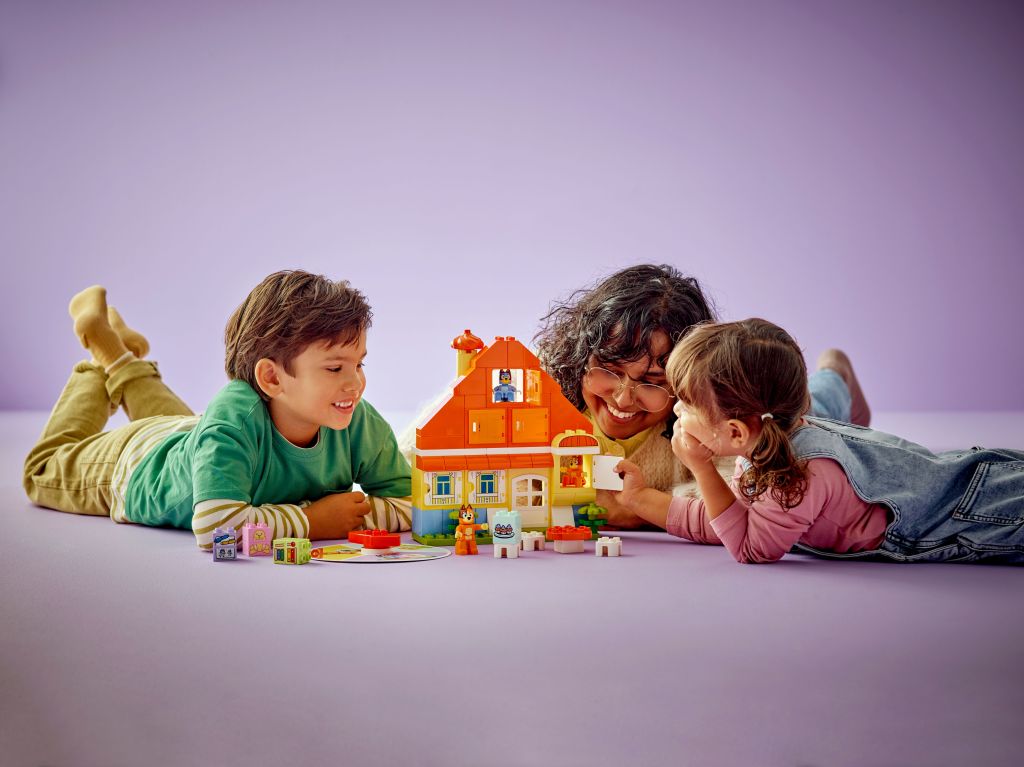 LEGO DUPLO 10459 La maison de famille de Bluey et le jeu de mémoire