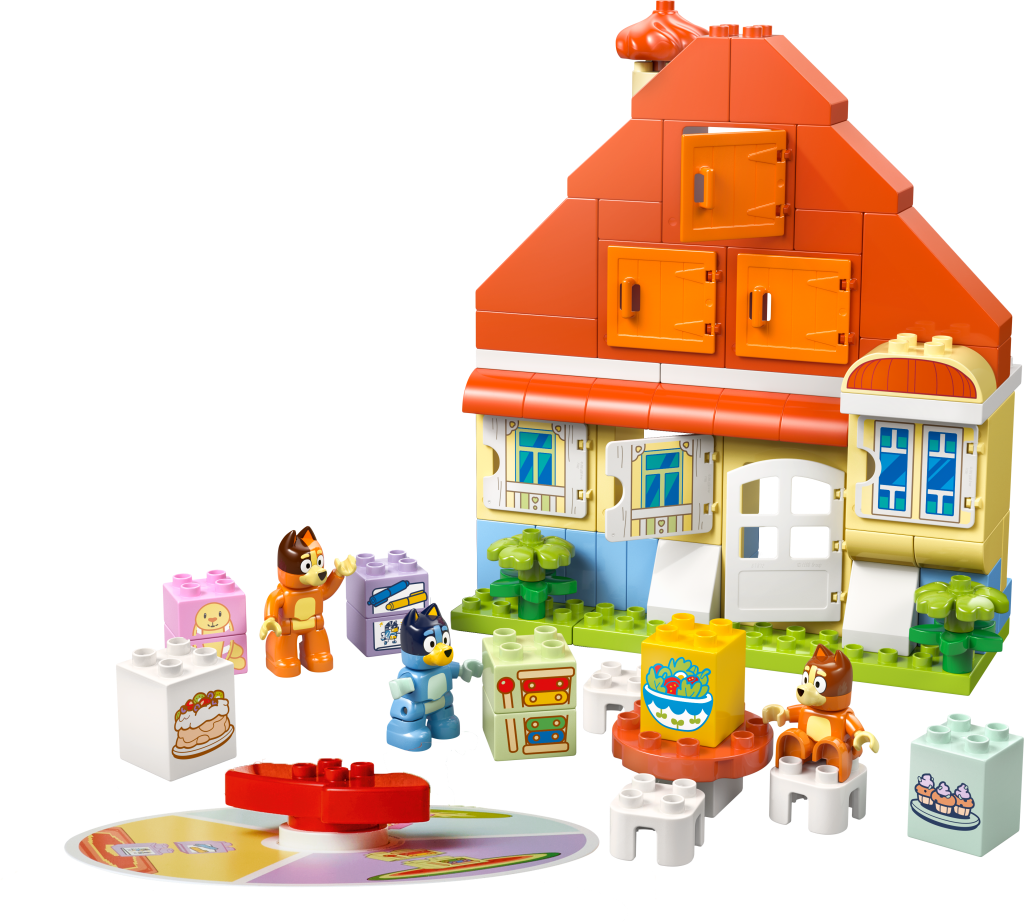 LEGO DUPLO 10459 La maison de famille de Bluey et le jeu de mémoire