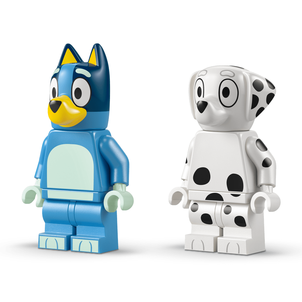 personnages LEGO Bluey 11201 Bluey et Chloé à l’aire de jeux