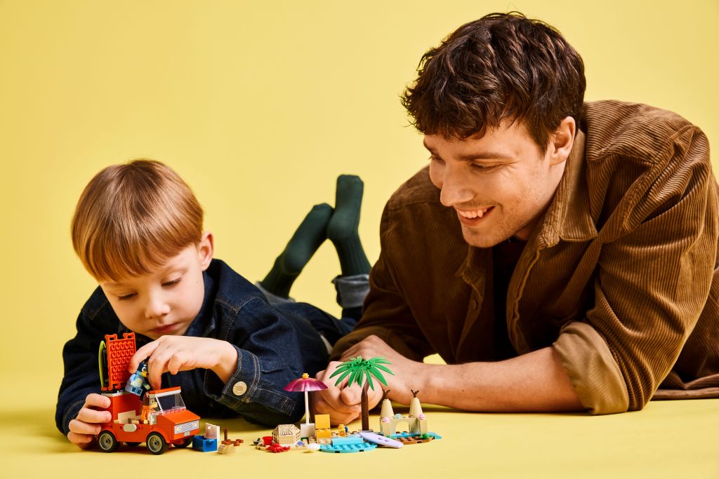 LEGO Bluey 11202 Les vacances et le voyage en voiture de Bluey