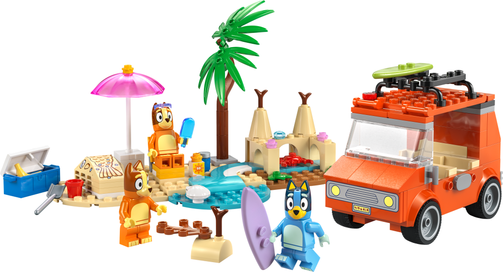 LEGO Bluey 11202 Les vacances et le voyage en voiture de Bluey