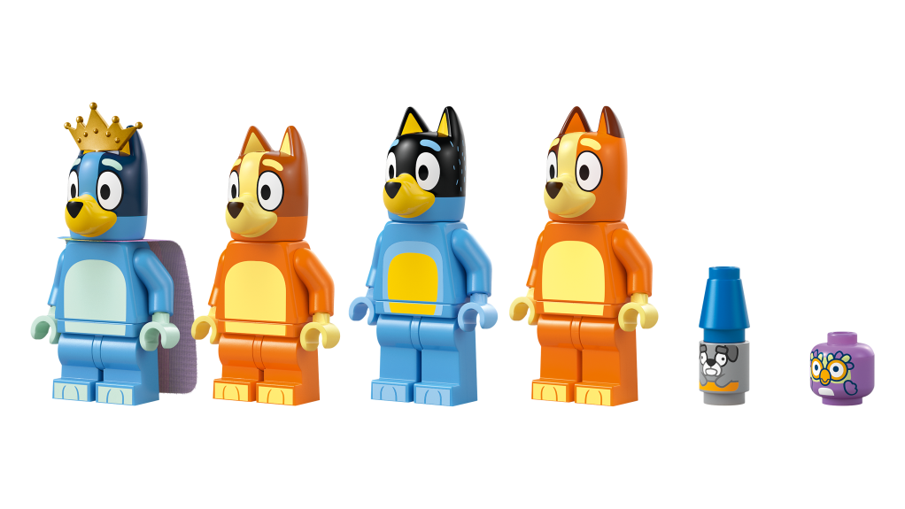 personnage LEGO Bluey 11203 La maison de famille de Bluey