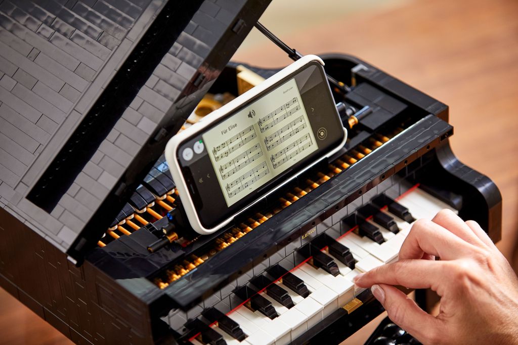 clavier LEGO Ideas 21323 Le piano à queue