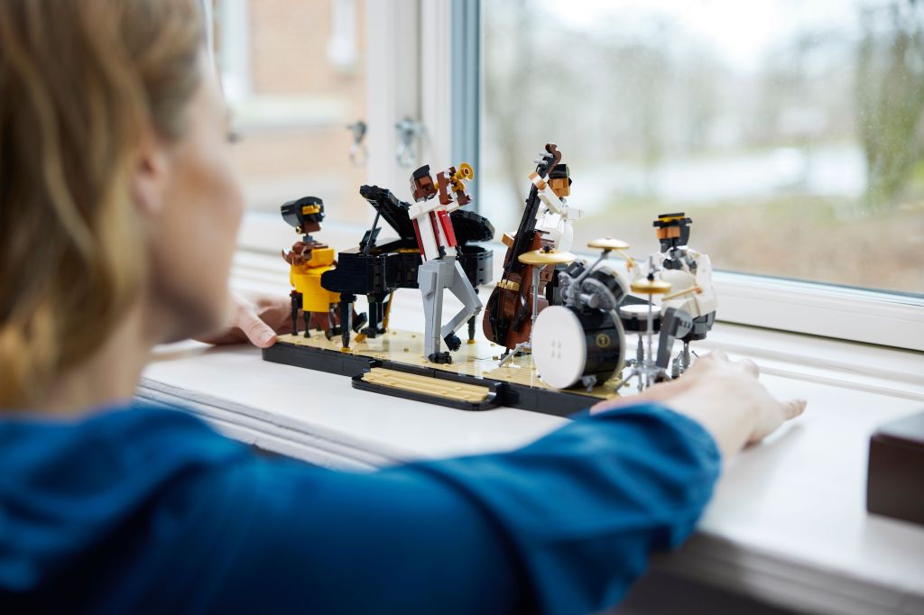décoration LEGO Ideas 21334  Le Quartet de Jazz