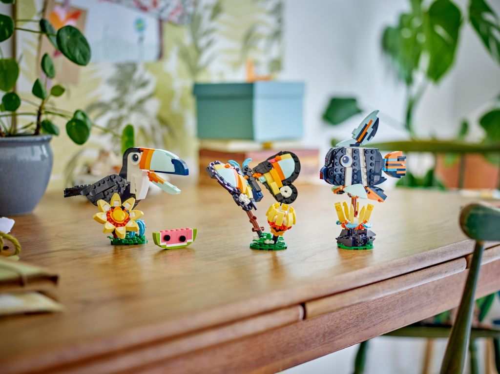 LEGO Creator 3-en-1 31173 : Animaux Sauvages – Le Toucan Tropical