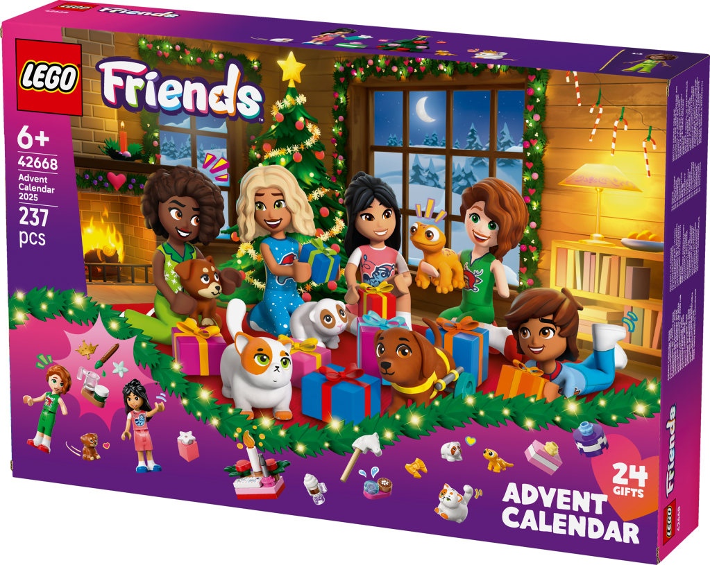 boîte LEGO Friends 42668 – Le Calendrier de l’Avent 2025