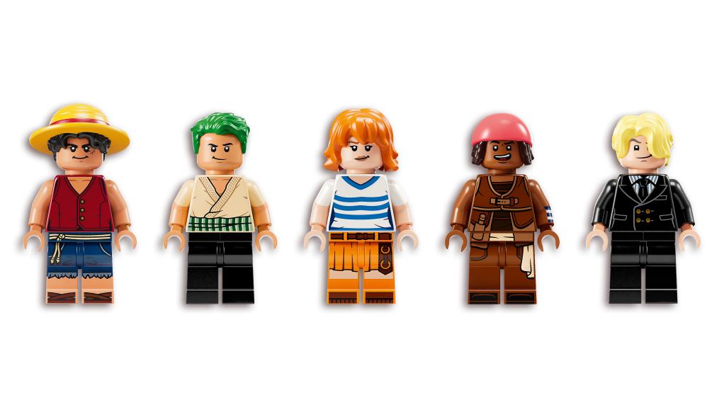personnages LEGO 75639 Le bateau pirate Vogue Merry