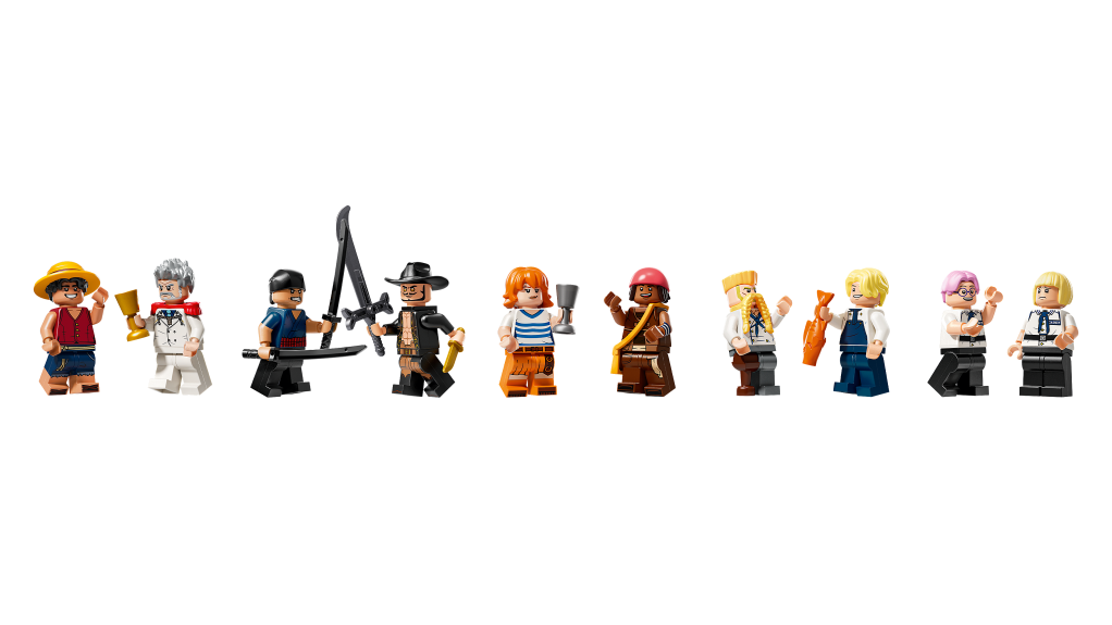 personnages LEGO 75640 Le restaurant flottant Baratie