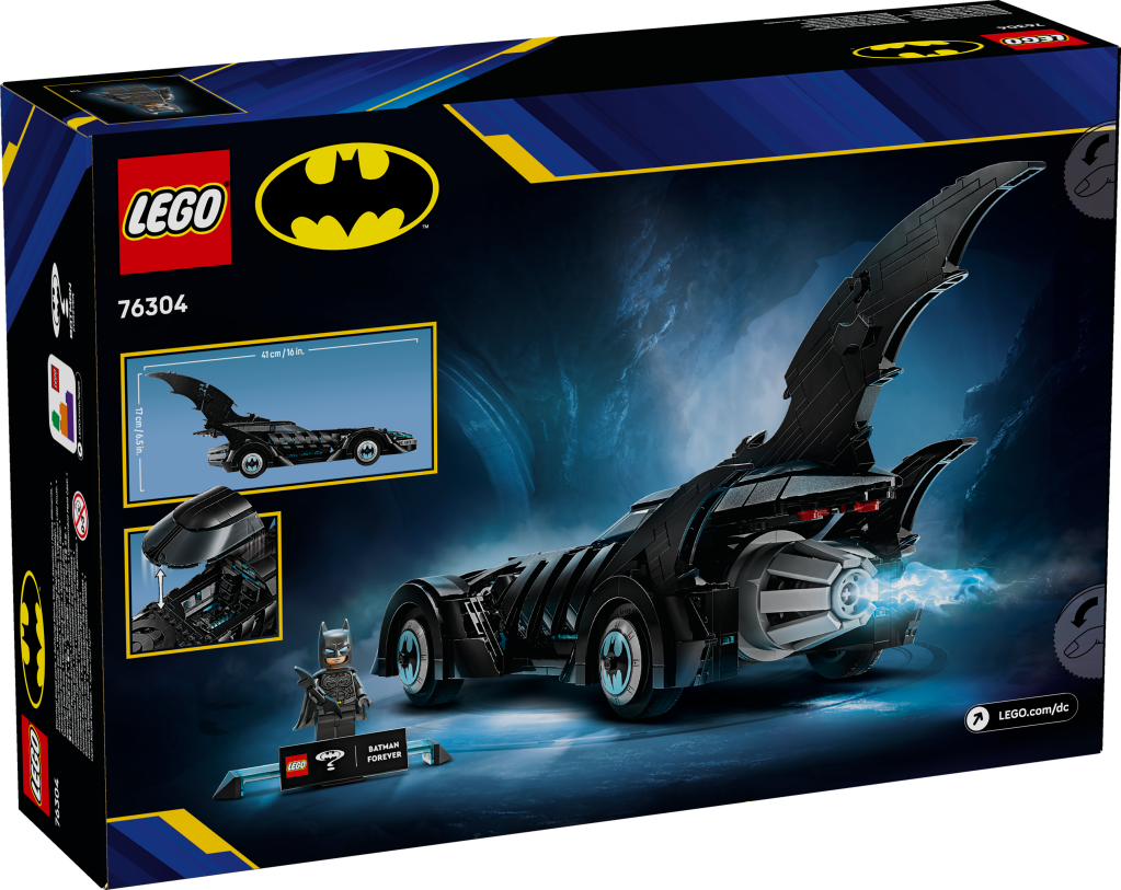 boîte LEGO DC 76304 : Batmobile Batman Forever