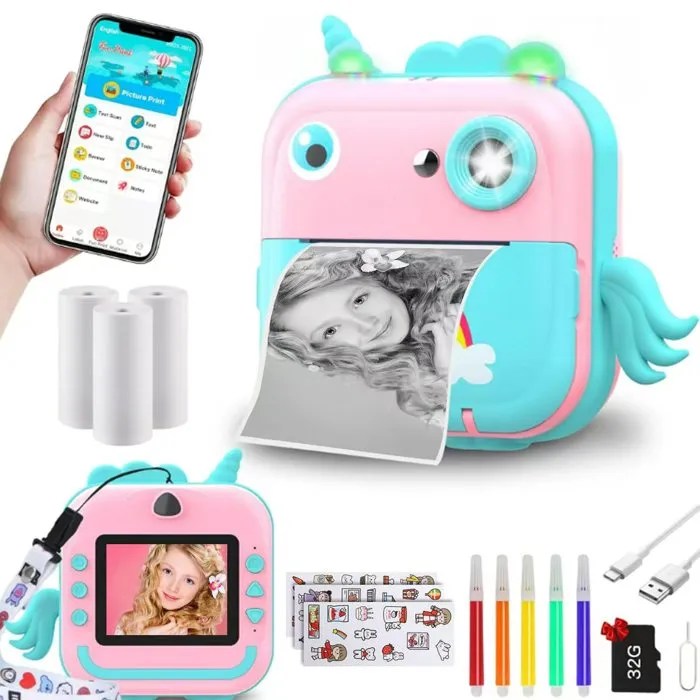 appareil photo instantané enfant