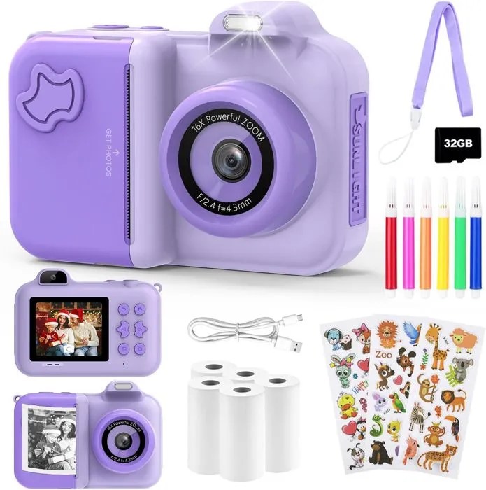 appareil photo instantané enfant