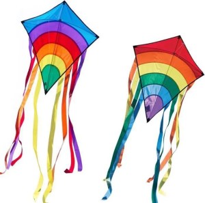 2PCS Jouets pour Garçons 5-13 Ans Filles Grand Cerf Volant pour Enfant et Adulte Jeux de Plein Air pour