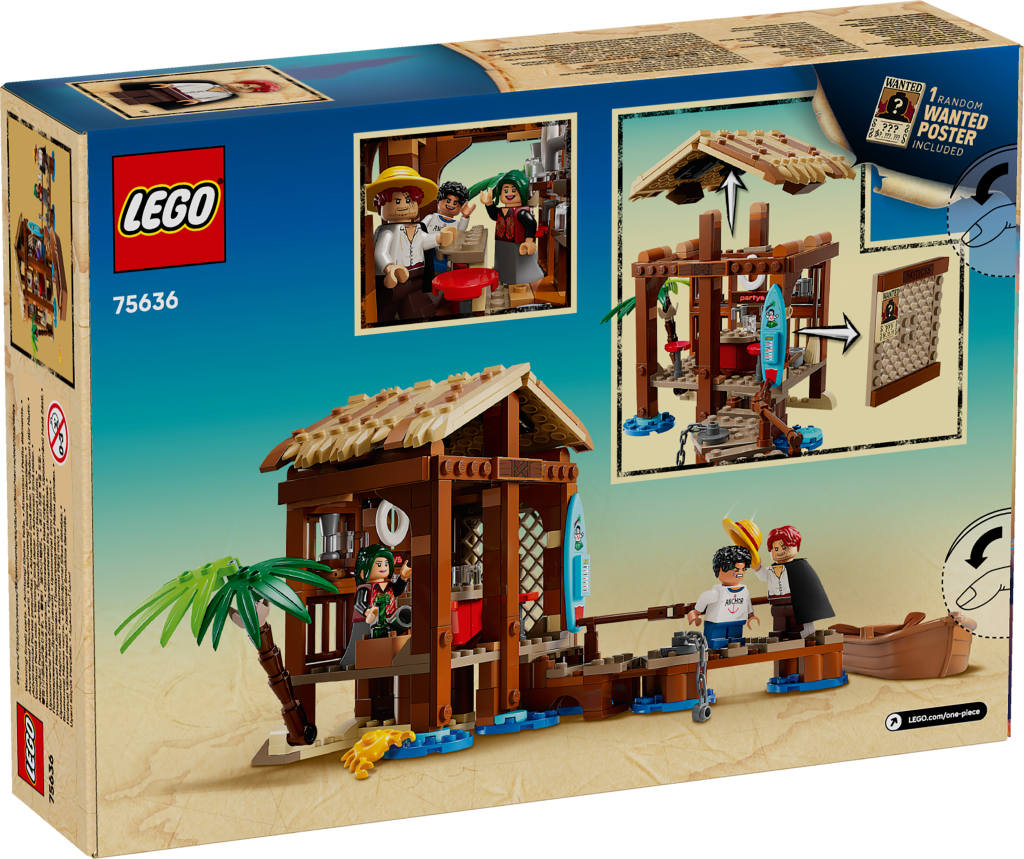 boîte LEGO ONE PIECE 75636 Le Bar du Village de Fuchsia