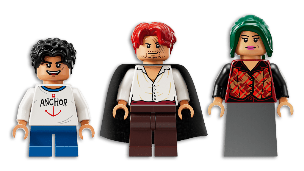 personnages LEGO ONE PIECE 75636 Le Bar du Village de Fuchsia