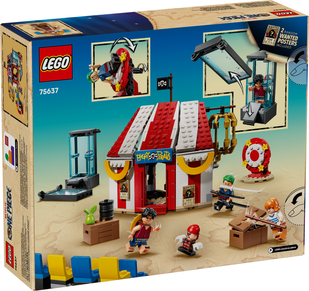 boîte LEGO ONE PIECE 75637 Le Chapiteau de Baggy le Clown