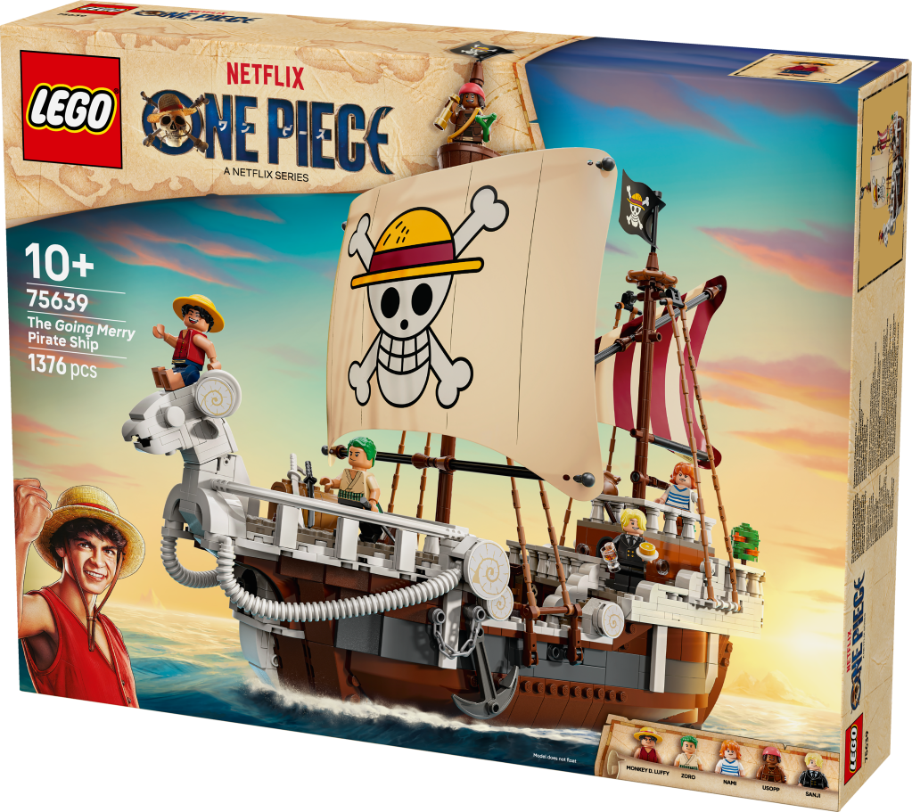 boîte LEGO ONE PIECE 75639 Le Bateau Pirate Vogue Merry