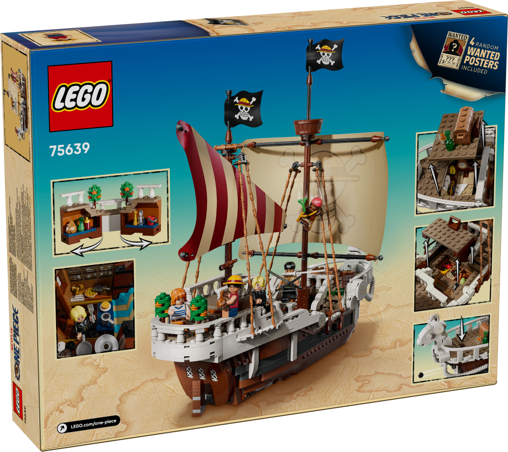 boîte LEGO ONE PIECE 75639 Le Bateau Pirate Vogue Merry