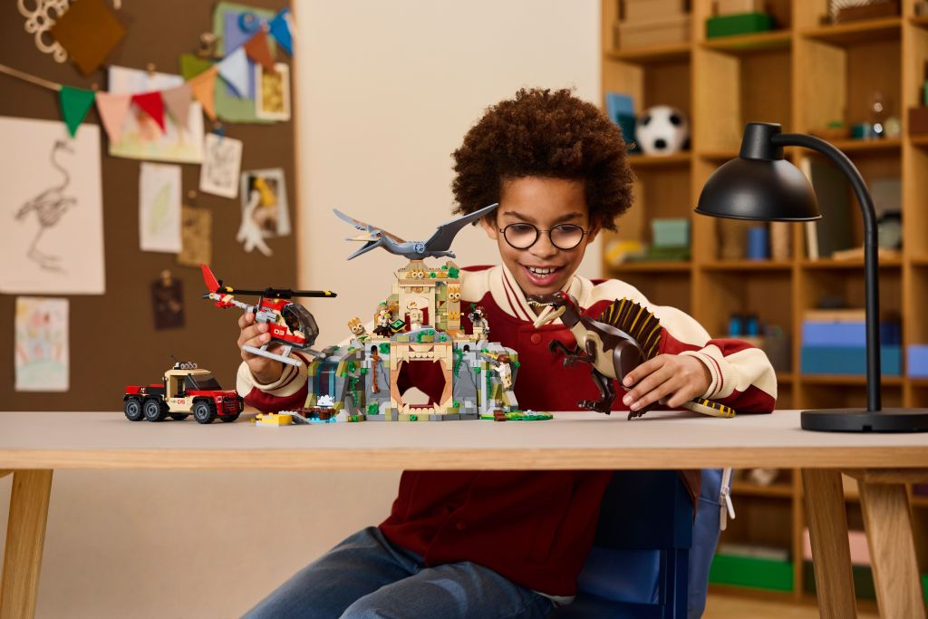 LEGO Jurassic World 76976 : Mission aérienne avec le spinosaure et le quetzalcoatlus