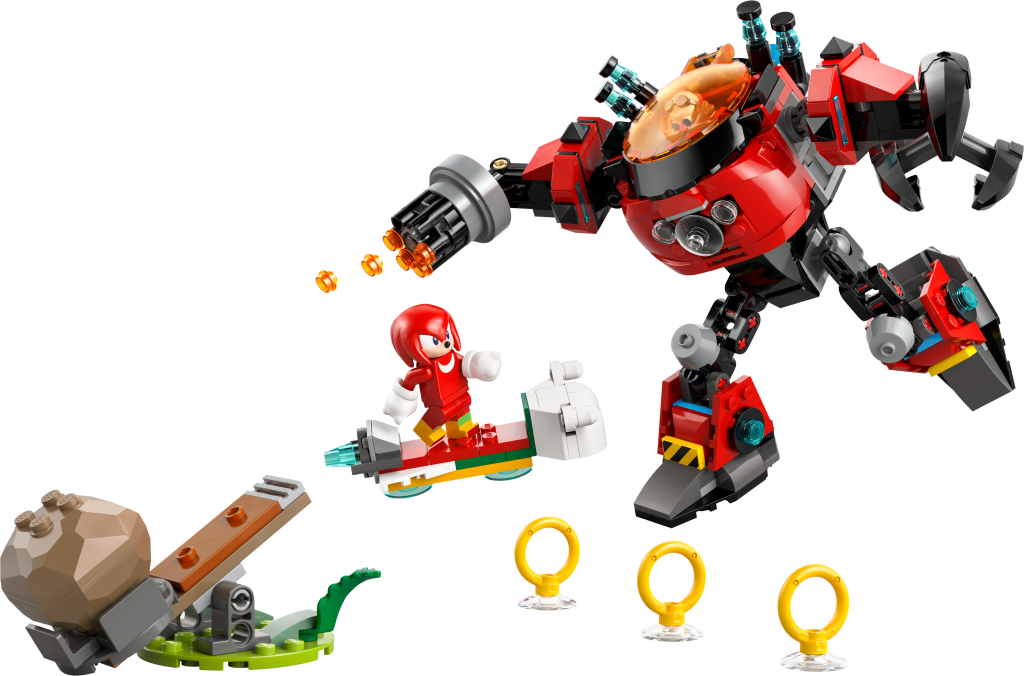 LEGO Sonic the Hedgehog 77005 : Knuckles contre l’Egg Crusher de Dr. Eggman