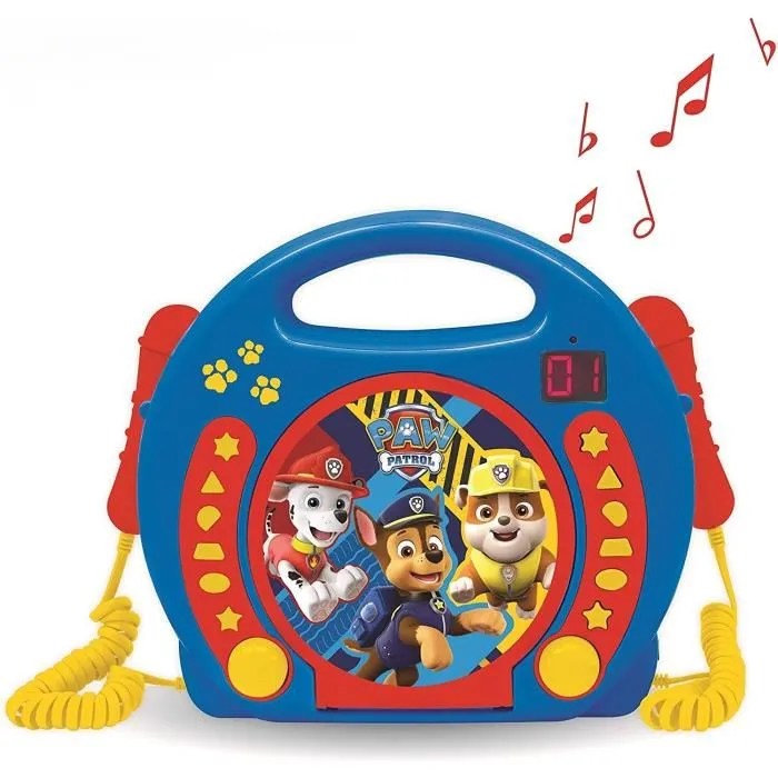 Lecteur CD karaoké Pat' Patrouille
