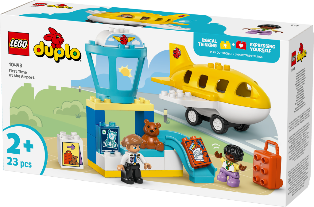 boîte LEGO DUPLO Town 10443 Première fois à l’aéroport