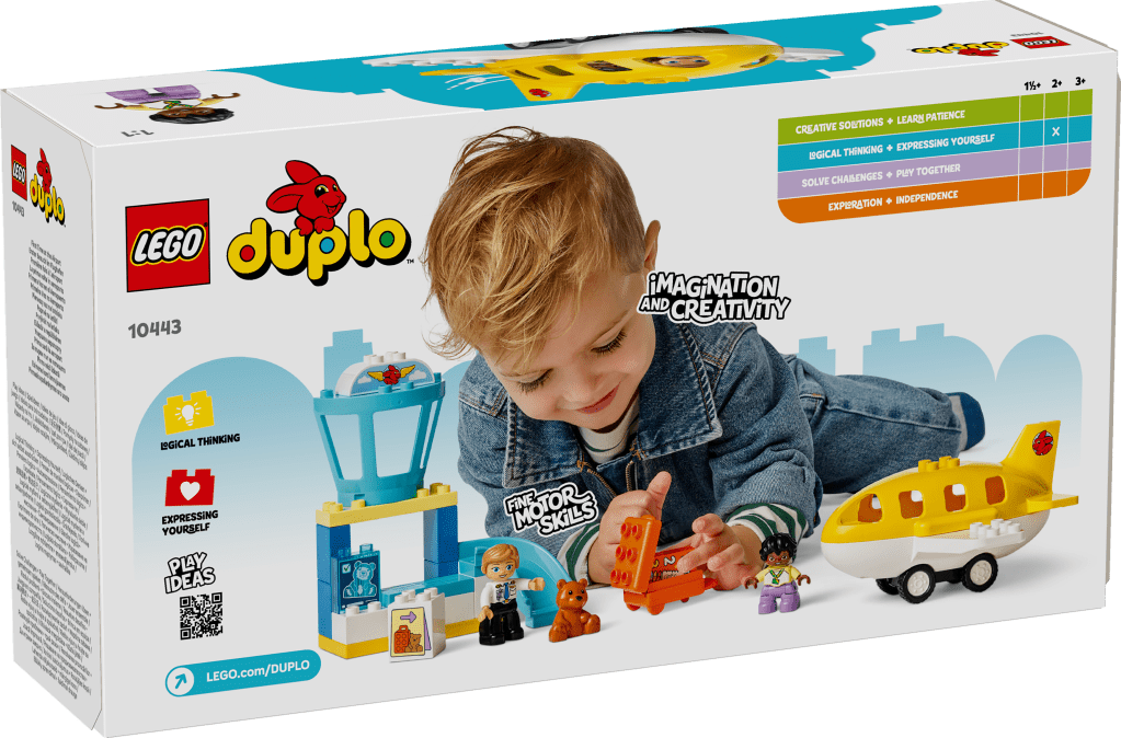 boîte LEGO DUPLO Town 10443 Première fois à l’aéroport
