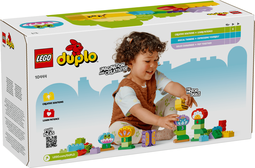 boîte LEGO DUPLO Town 10444 Le jardin créatif et les fleurs