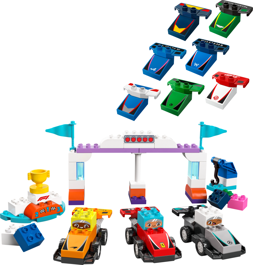 LEGO DUPLO Town 10445 Voitures de course et pilotes d’une écurie de F1