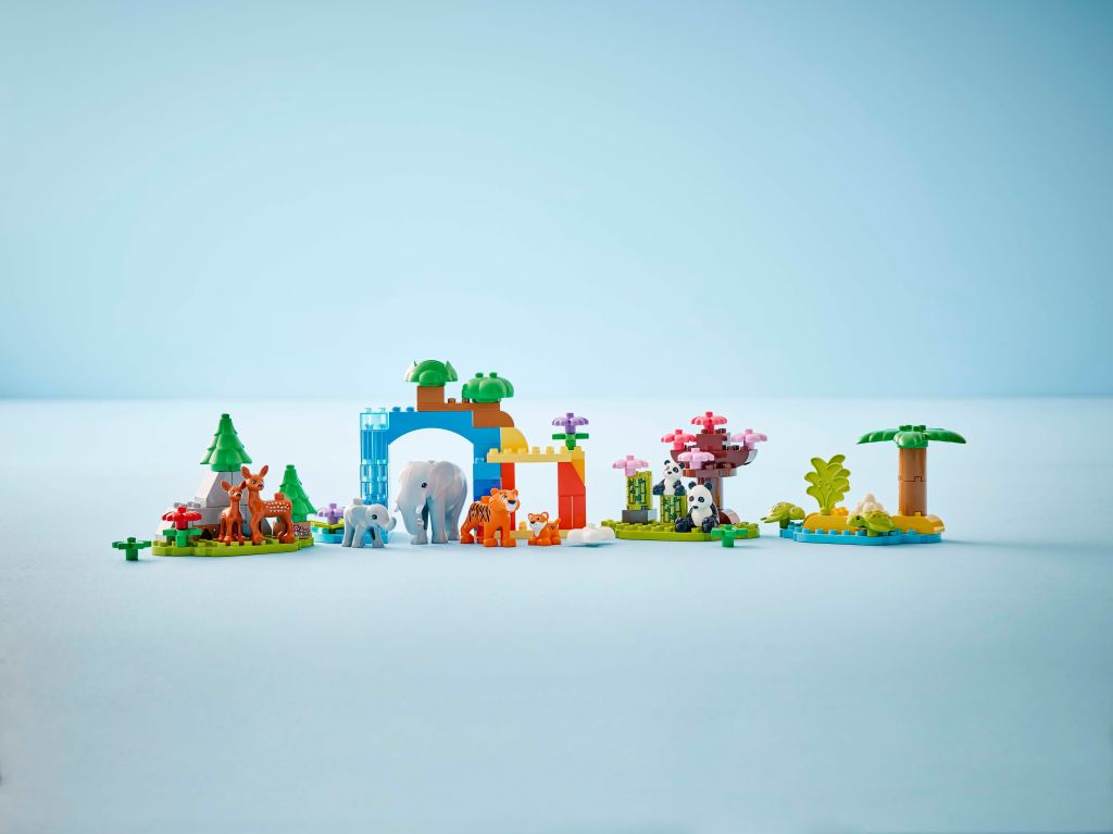 LEGO DUPLO Town 10446 Familles d’animaux sauvages 3-en-1