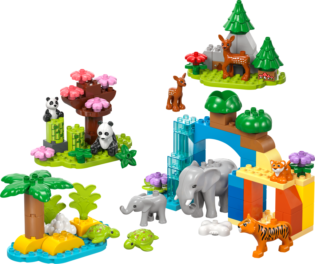 LEGO DUPLO Town 10446 Familles d’animaux sauvages 3-en-1