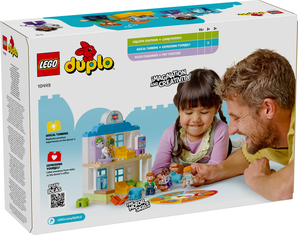 boîte LEGO DUPLO Town 10449 Première visite chez le médecin