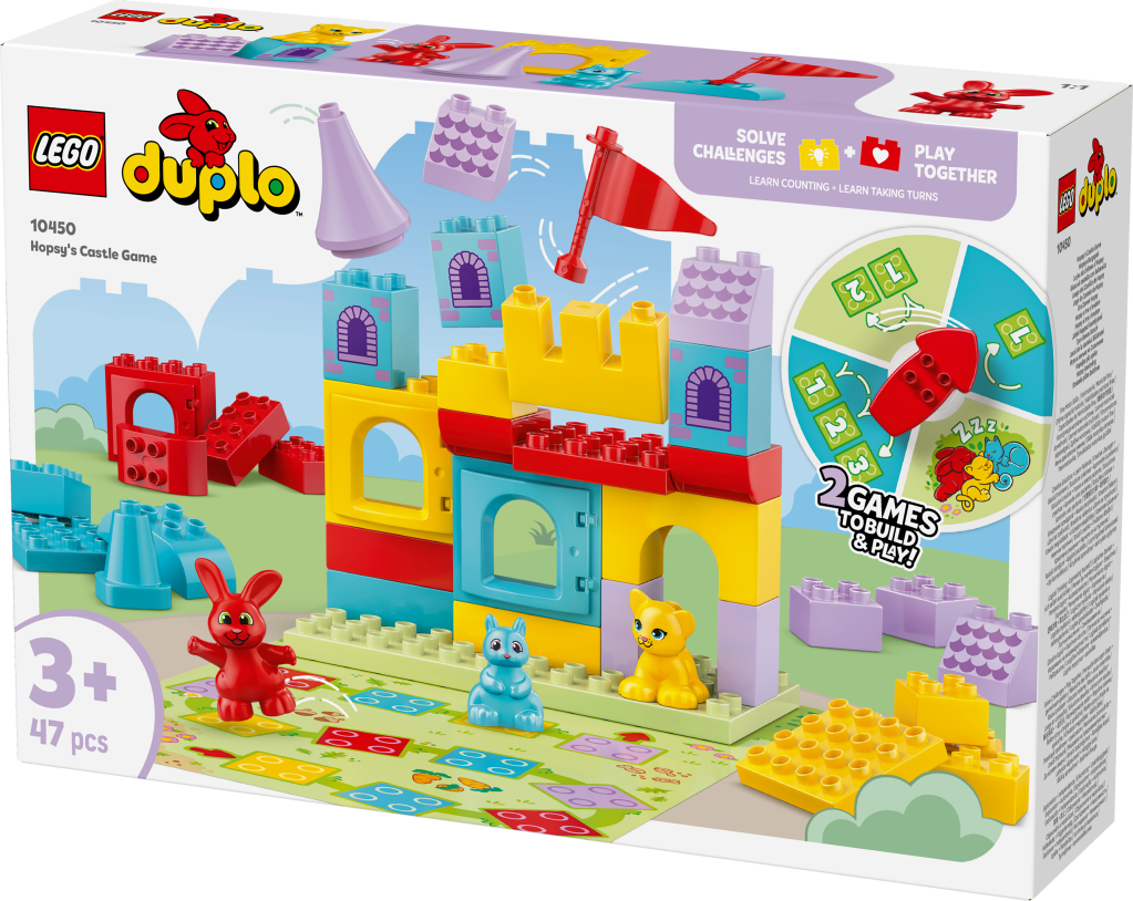 boîte LEGO DUPLO Town 10450 Le jeu du château d’Hopsy