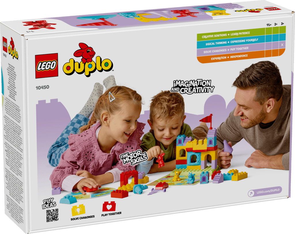 boîte LEGO DUPLO Town 10450 Le jeu du château d’Hopsy