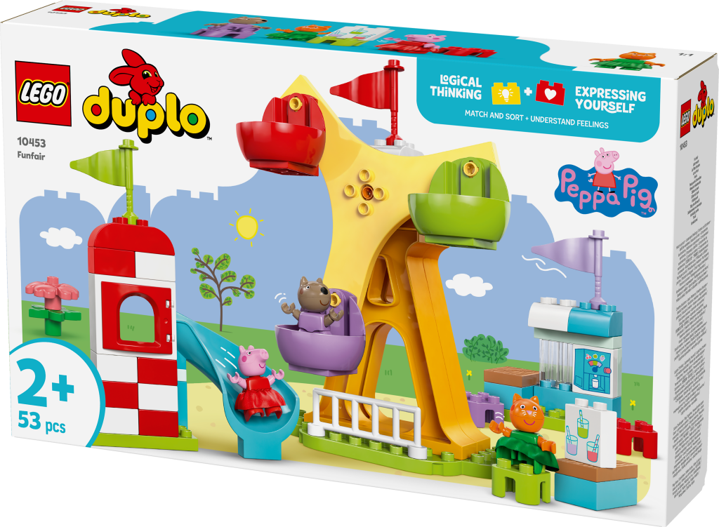 boîte LEGO DUPLO Peppa Pig 10453 La Fête Foraine