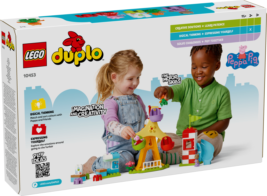 boîte LEGO DUPLO Peppa Pig 10453 La Fête Foraine