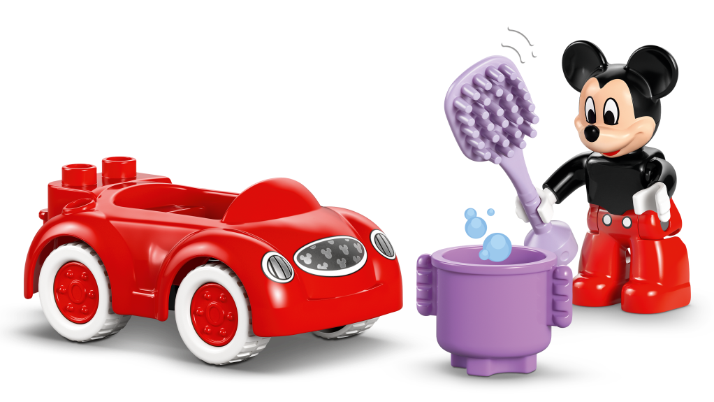 détails LEGO DUPLO Disney 10454 La maison et la voiture de Mickey