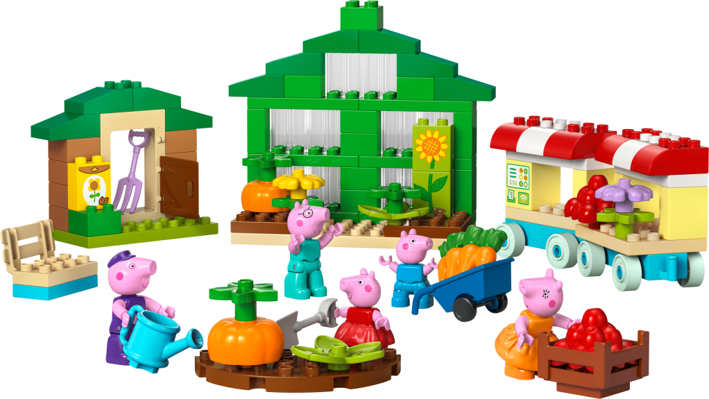 LEGO DUPLO Peppa Pig 10461 Le jardin de Papy Pig et la serre