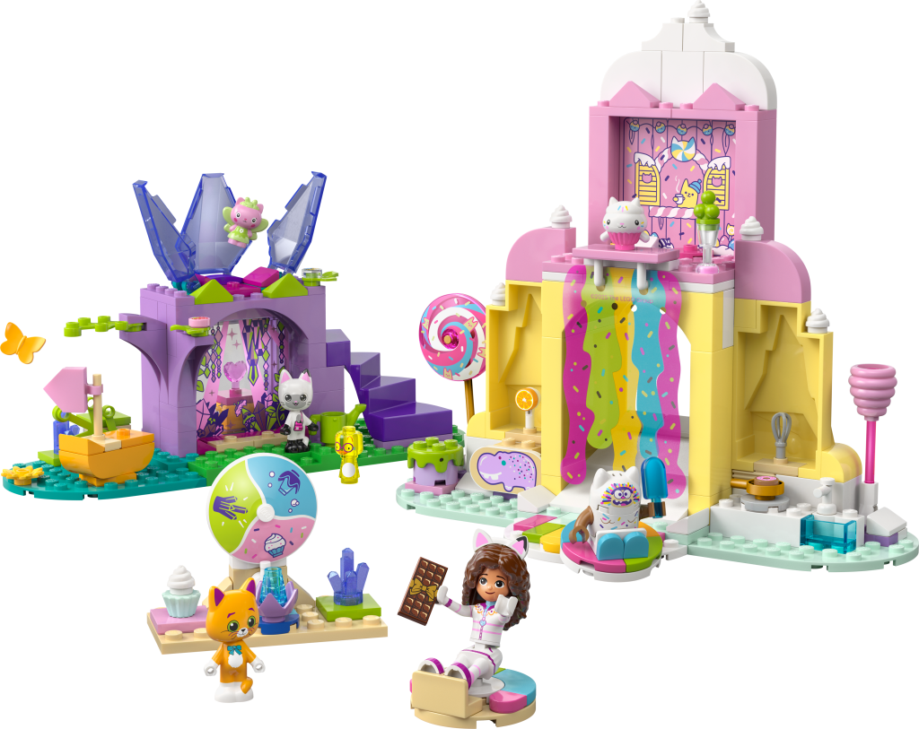 LEGO Gabby et la Maison Magique 11205 : La Montagne de Friandises et le Jardin de Fée Minette