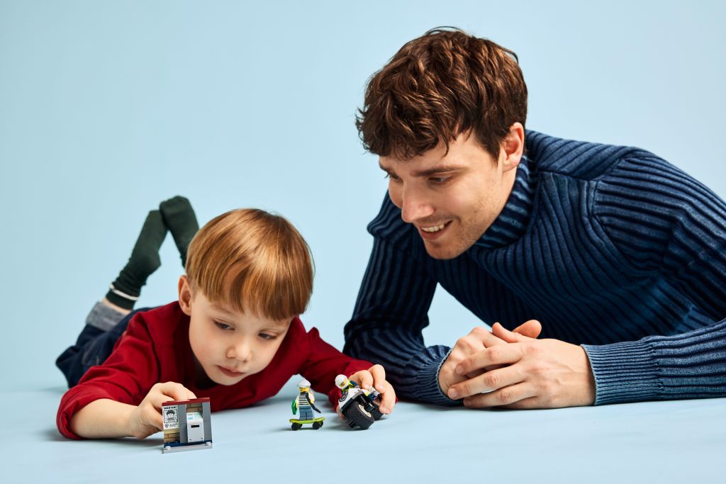 LEGO City 60455 : La course-poursuite en moto de police