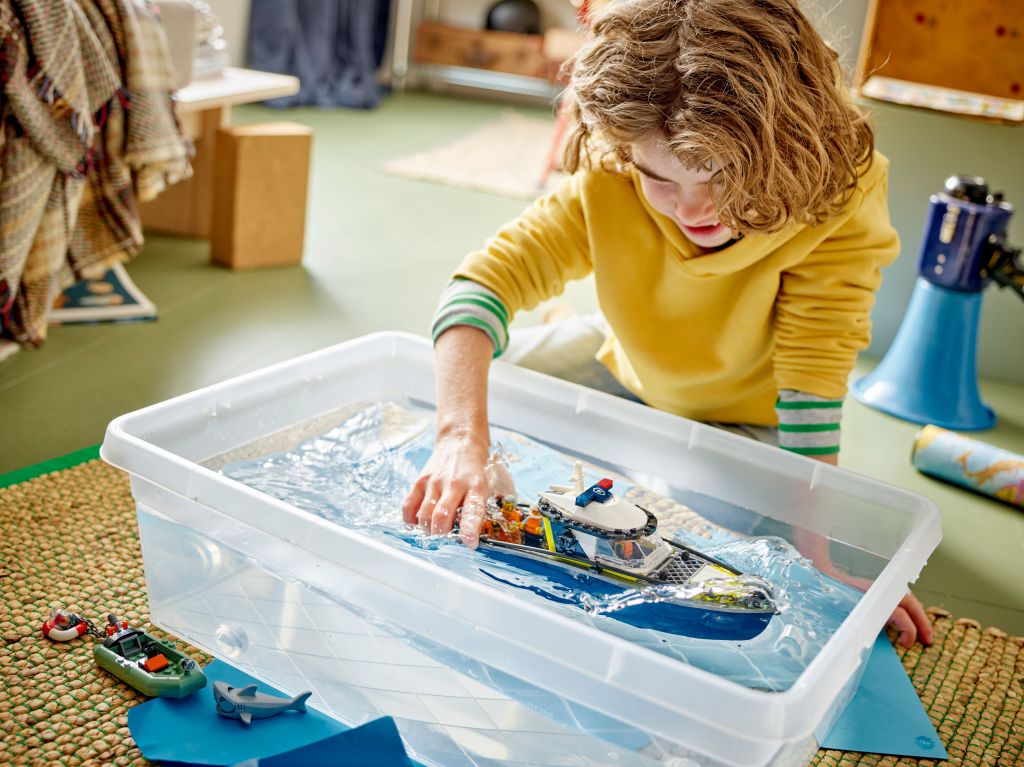 LEGO City 60456 : La course-poursuite en bateau de police