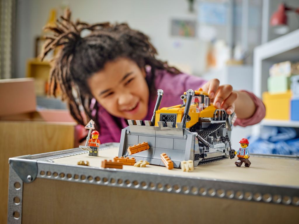 LEGO City 60466 : Le bulldozer jaune