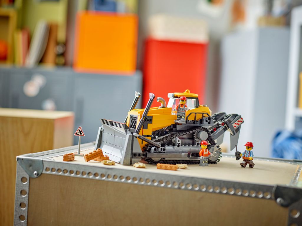 LEGO City 60466 : Le bulldozer jaune