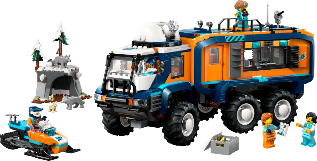 LEGO City 60471 : Le camion scientifique des explorateurs en Arctique