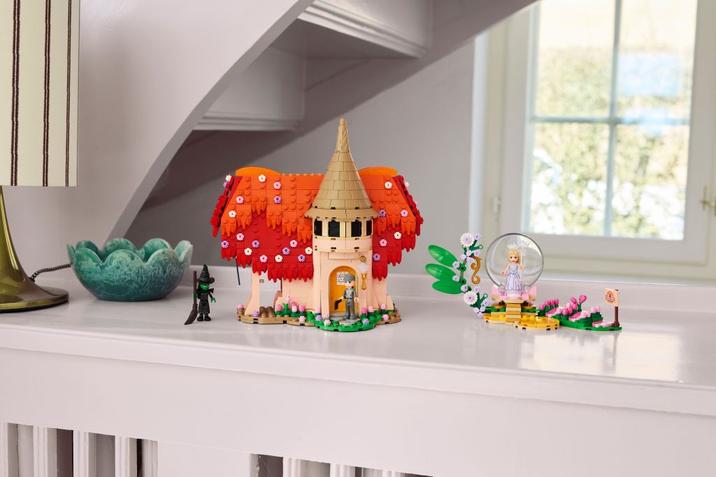 décoration LEGO Wicked 75690 Glinda et Elphaba au Pays des Munchkins