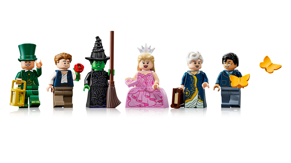 personnages LEGO Wicked 75691 Book Nook de Glinda et Elphaba