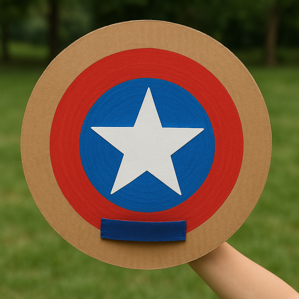 diy bouclier captain america