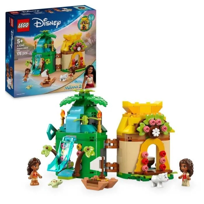 LEGO Disney 43260 L’Ile de Vaiana Miniature