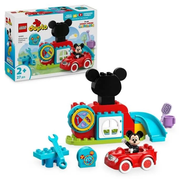 LEGO DUPLO Disney 10454 La maison et la Voiture de Mickey